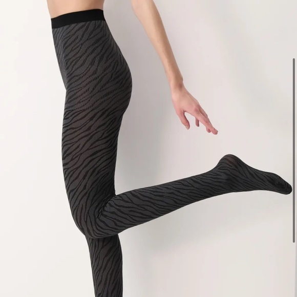 Oroblu Savannah Pattern Opaque Tights - Picture 1 of 8